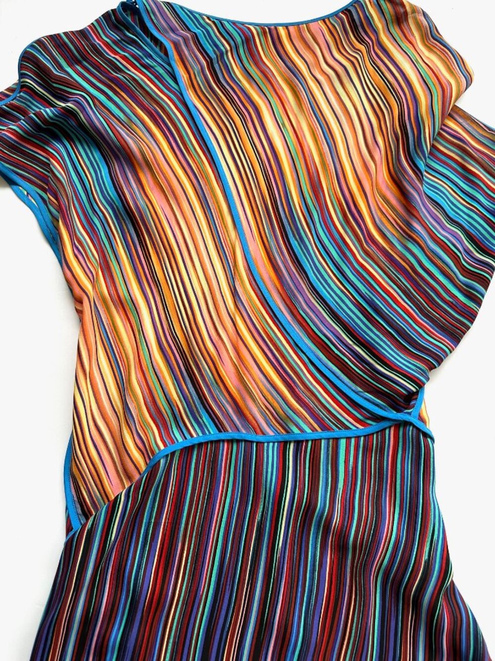 Bright Silk BCBG MaxAzria 100% Silk Mini Dress XXS